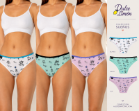 DULCE LIMON VEDETINA ALG. C/LYCRA ESTAMPADA (100/11)